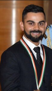 When virat kohli got Rajiv Gandhi Khel Ratna award