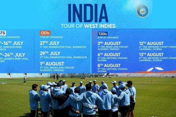 india tour of west indies 2023